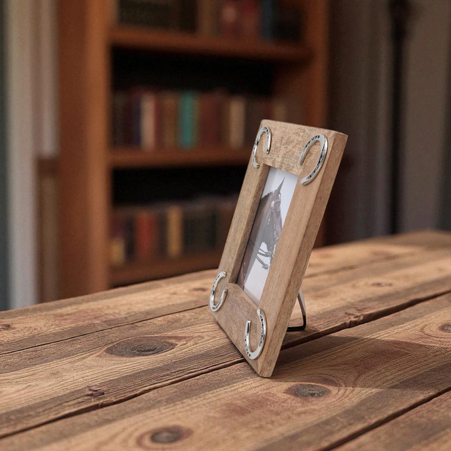 Horse Shoe Photo Frame
