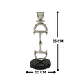 Horse Bit Candle Stand 10"