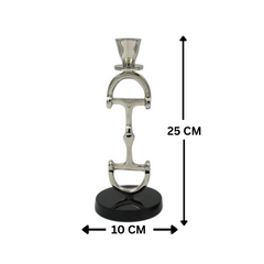 Horse Bit Candle Stand 10"