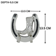 Horse Shoe Boot Wall Hook - 2 Hooks
