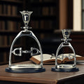 Horse Stirrup Bit Candle Stand 9"