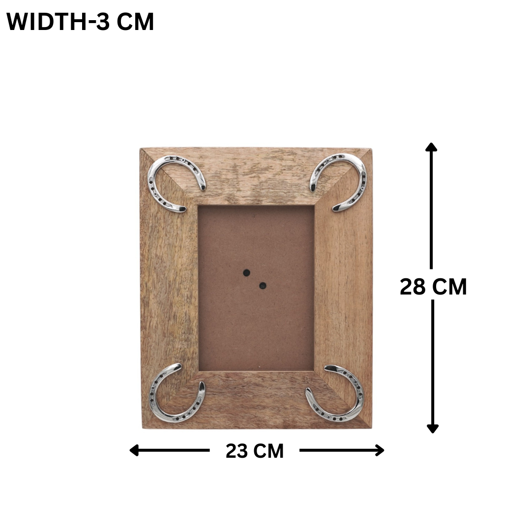 Horse Shoe Photo Frame