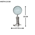 Horse Boot Spirs Magnifying Glass