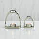 Horse Stirrup Candle T Light 4"