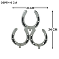Horse Shoe Wall Hook - 3 Hooks