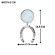 Horse Shoe Magnifying Glass