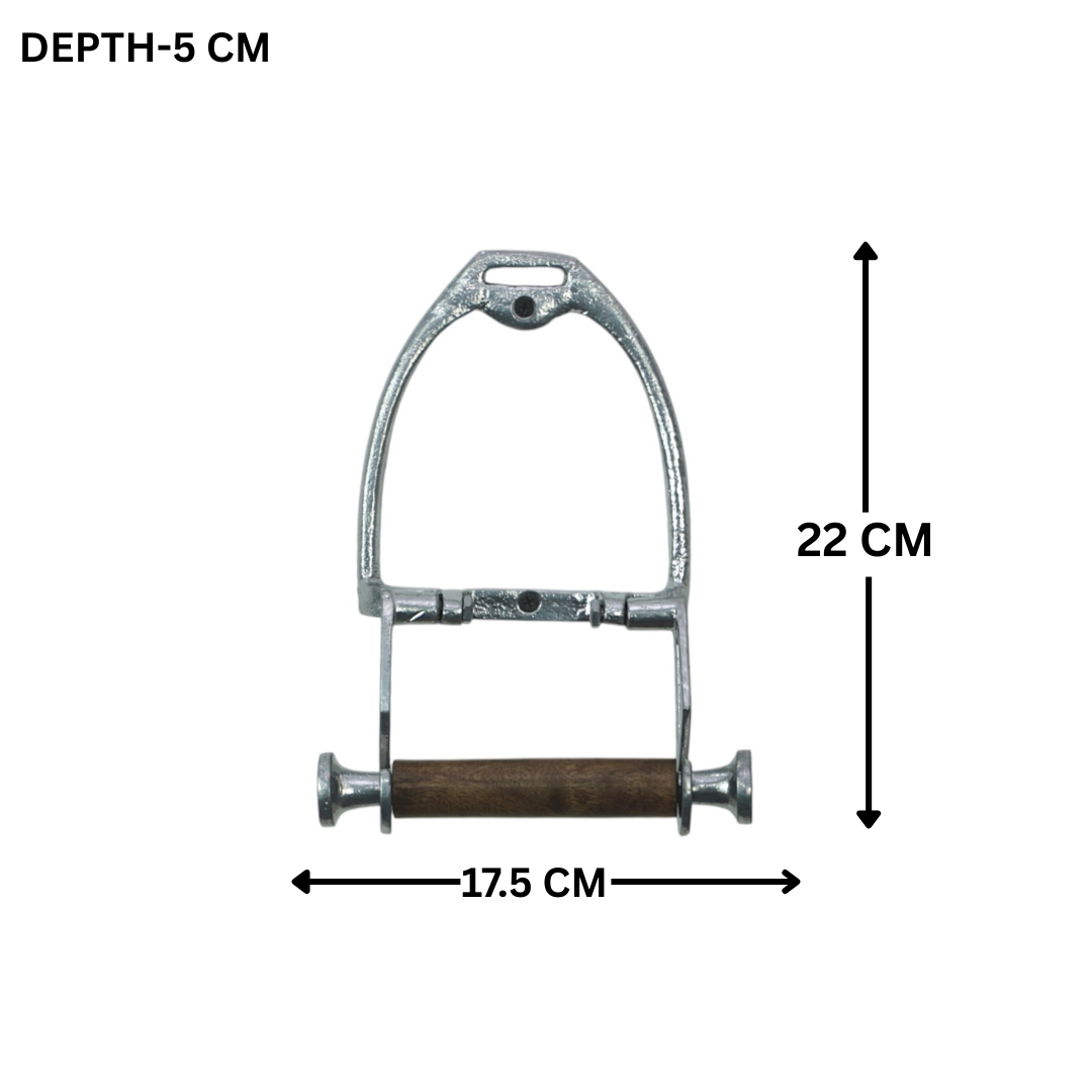 Horse Stirrup Paper Roll Holder