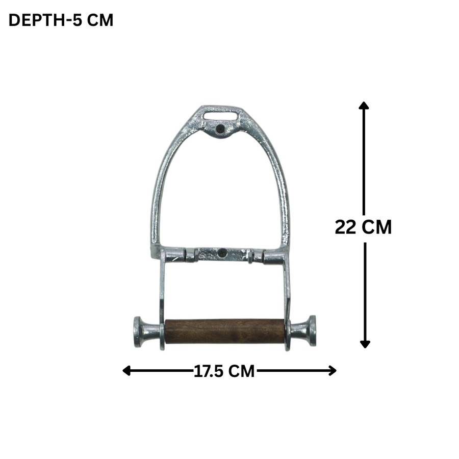 Horse Stirrup Paper Roll Holder
