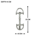 Horse Bit Door Knocker