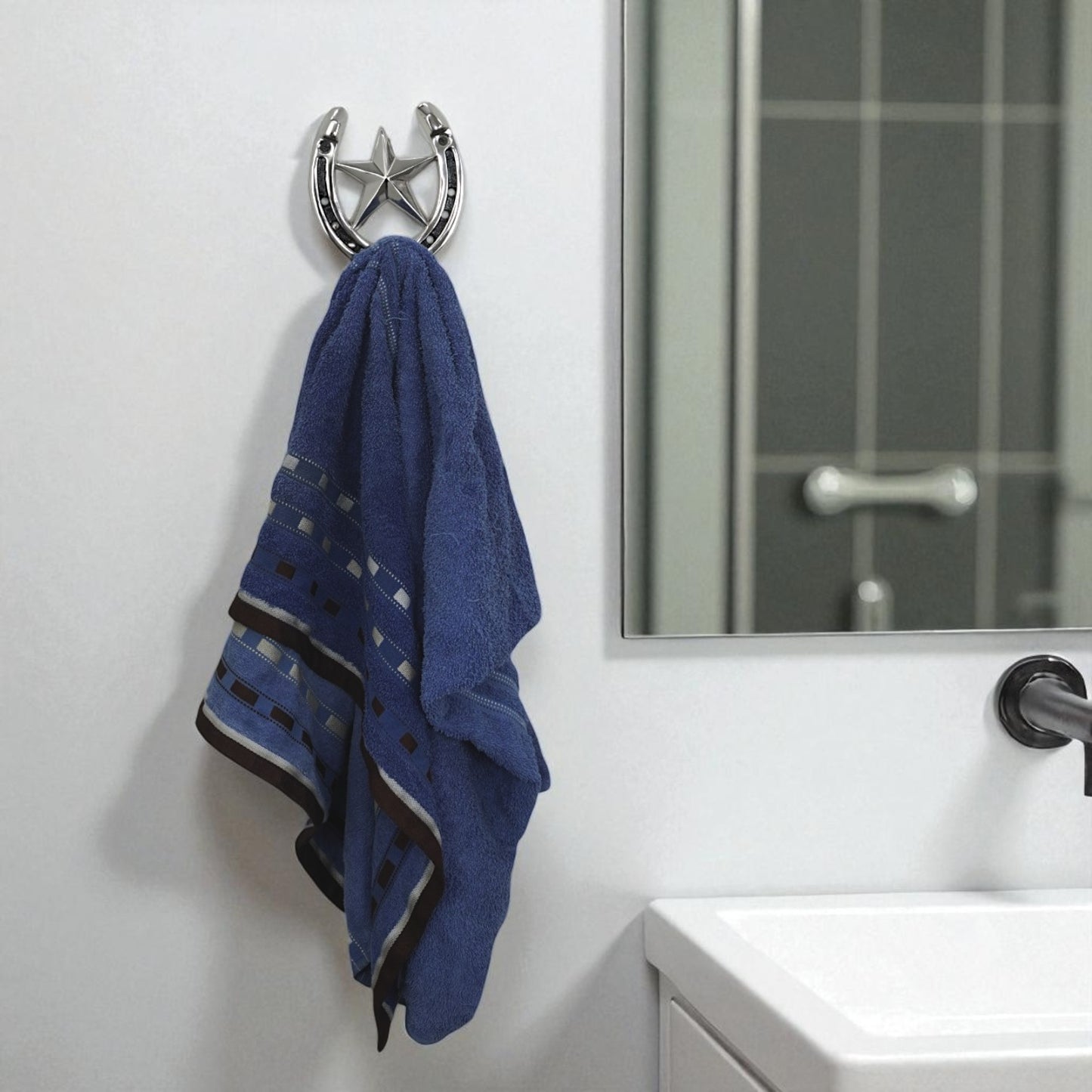 Horse Shoe Star Wall Hook