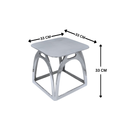 Horse Stirrup Stool Side Table
