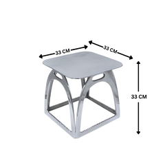 Horse Stirrup Stool Side Table