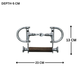 Horse Bit Paper Roll Holder