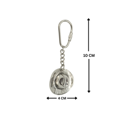 Cowboy Horse Hat Keyring