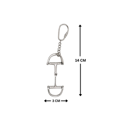 Horse D-Bit Keyring