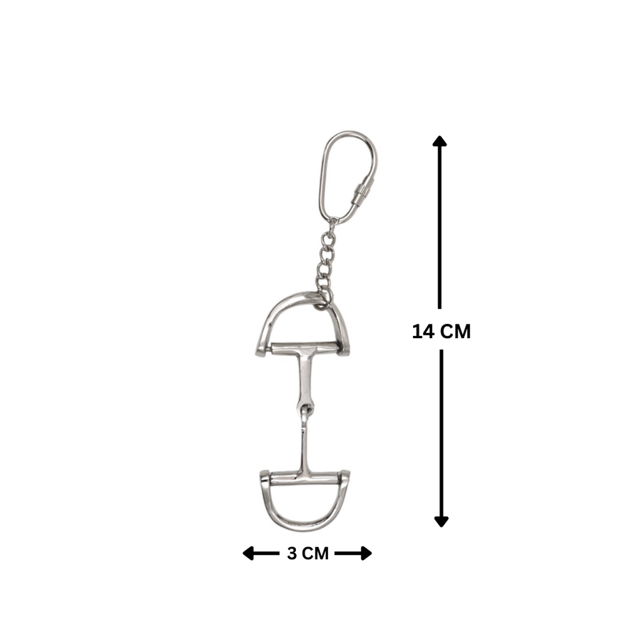 Horse D-Bit Keyring