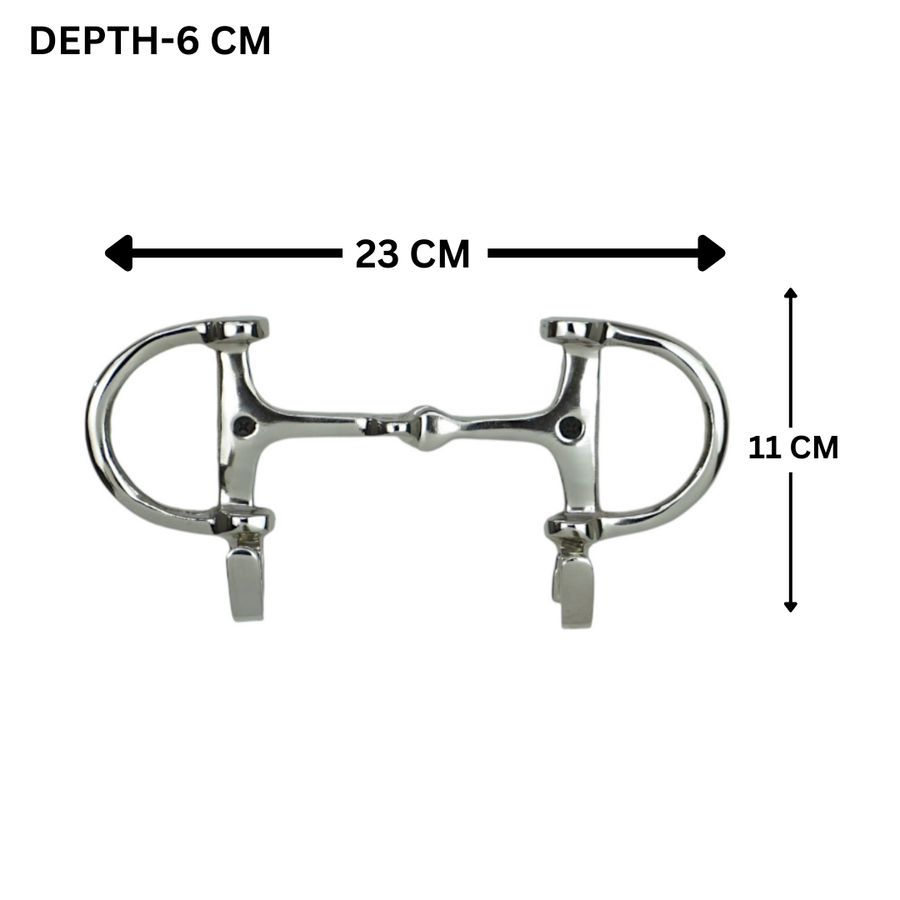 Horse Bit Wall Hook 9"