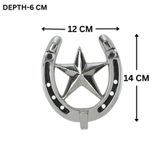 Horse Shoe Star Wall Hook