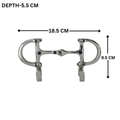 Horse Bit Wall Hook 7"