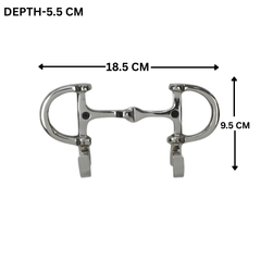 Horse Bit Wall Hook 7"