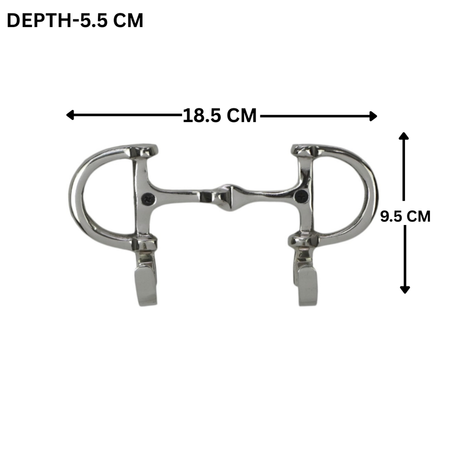 Horse Bit Wall Hook 7"