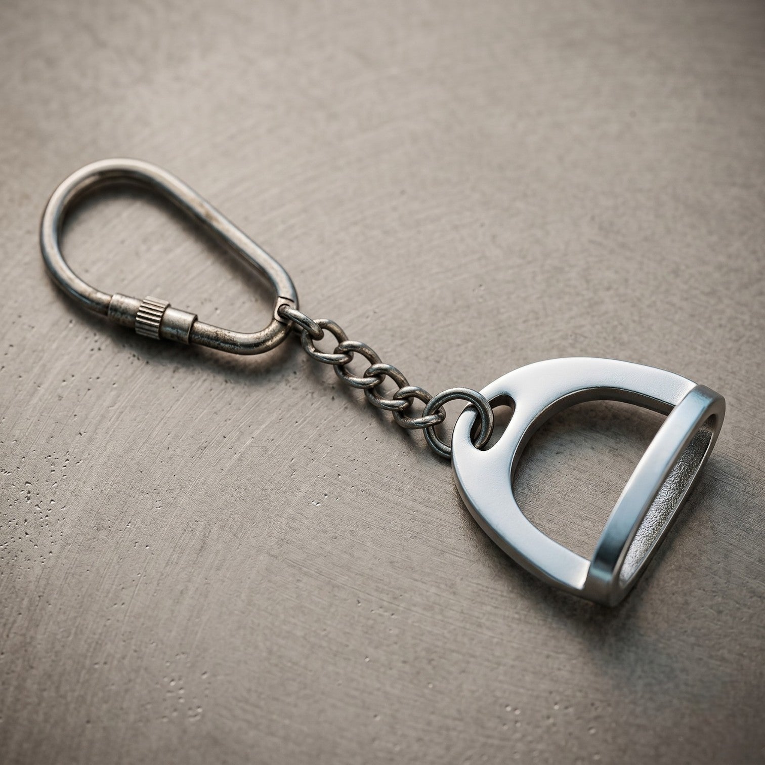 Horse Stirrup Keyring