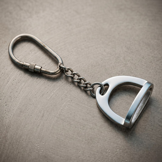 Horse Stirrup Keyring