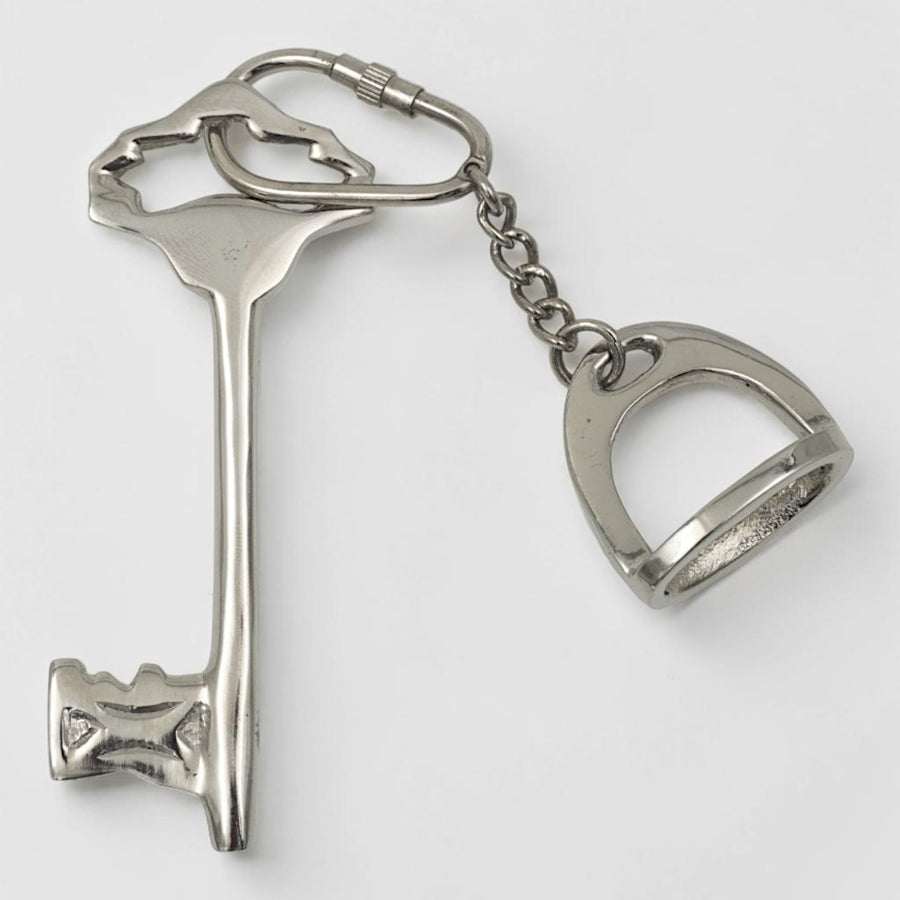 Horse Stirrup Keyring