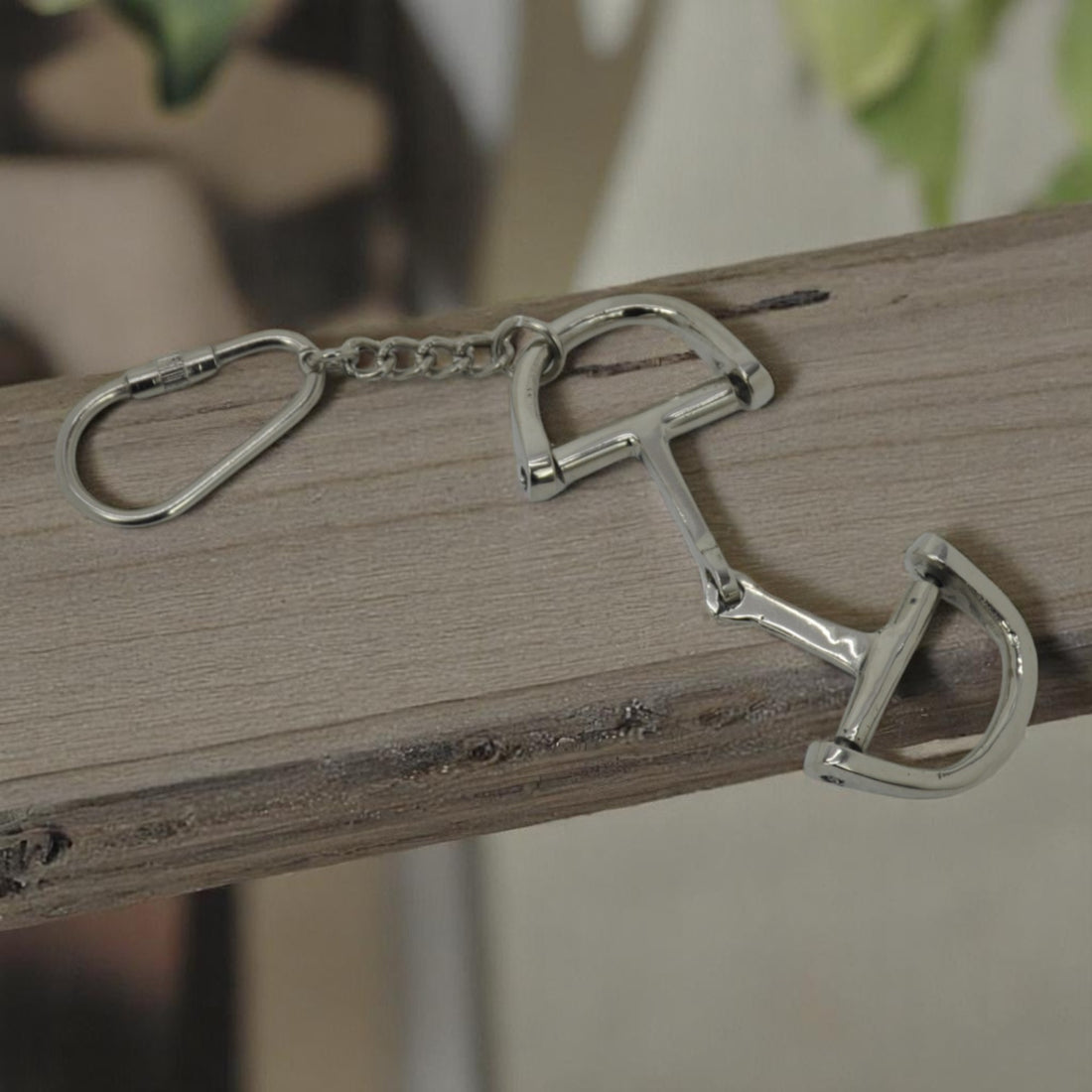 Horse Bit Keyring
