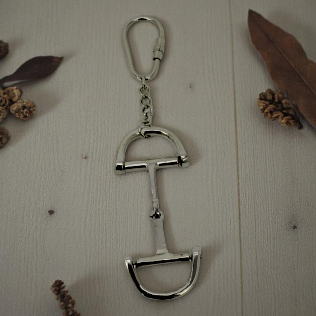 Horse Bit Keyring