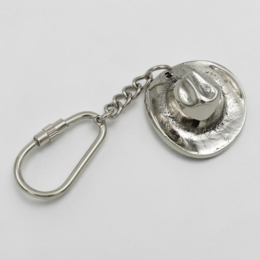 Cowboy Horse Hat Keyring
