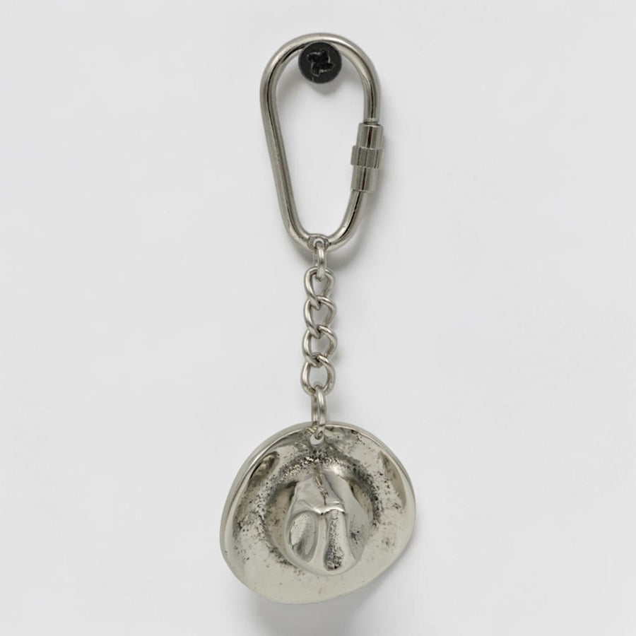 Cowboy Horse Hat Keyring