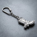 Cowboy Horse Boot Keyring