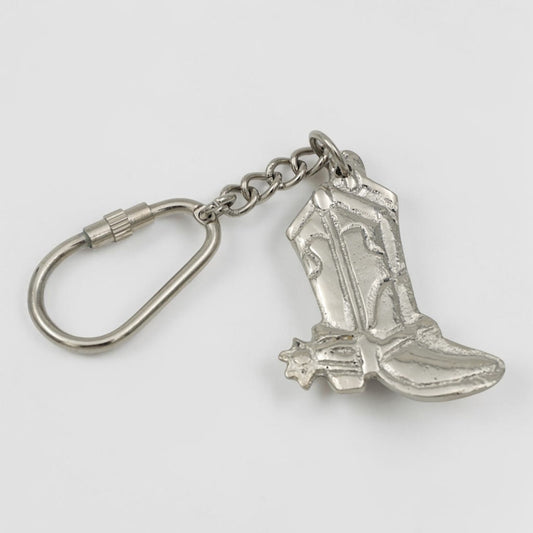 Cowboy Horse Boot Keyring