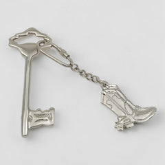 Cowboy Horse Boot Keyring