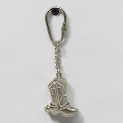 Cowboy Horse Boot Keyring