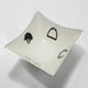 Equestrian Bowl Acrylic Finish 4-Corner Square 9"