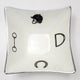 Equestrian Bowl Acrylic Finish 4-Corner Square 9"