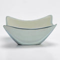 Horse Stirrup Bowl Acrylic Finish 4-Corner Square 7.5"