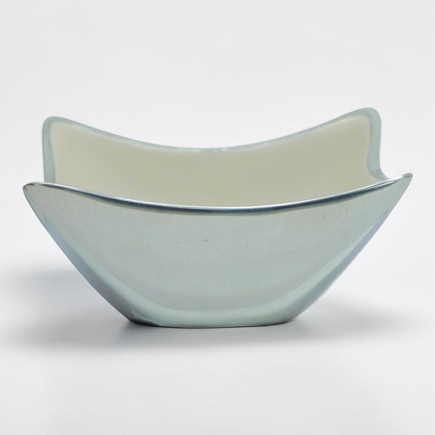 Horse Stirrup Bowl Acrylic Finish 4-Corner Square 7.5"