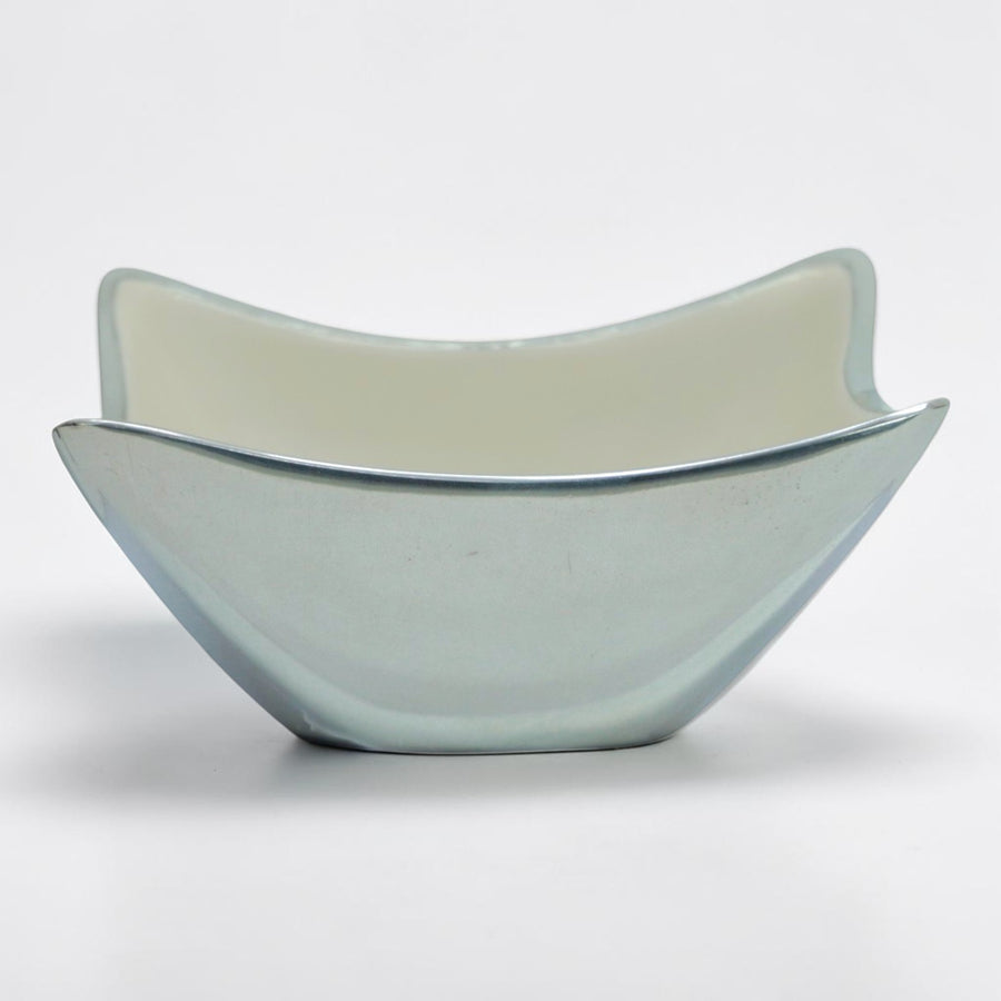 Horse Stirrup Bowl Acrylic Finish 4-Corner Square 7.5"