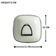 Horse Stirrup Bowl Acrylic Finish Square 4.5"