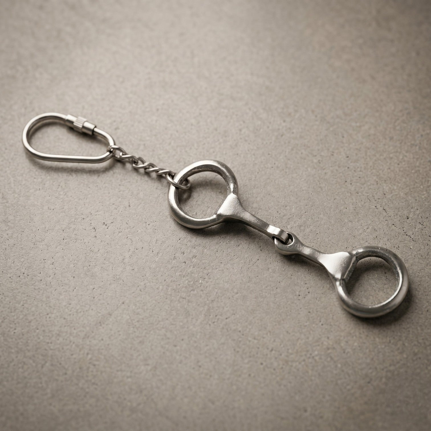 Horse Bit Keyring