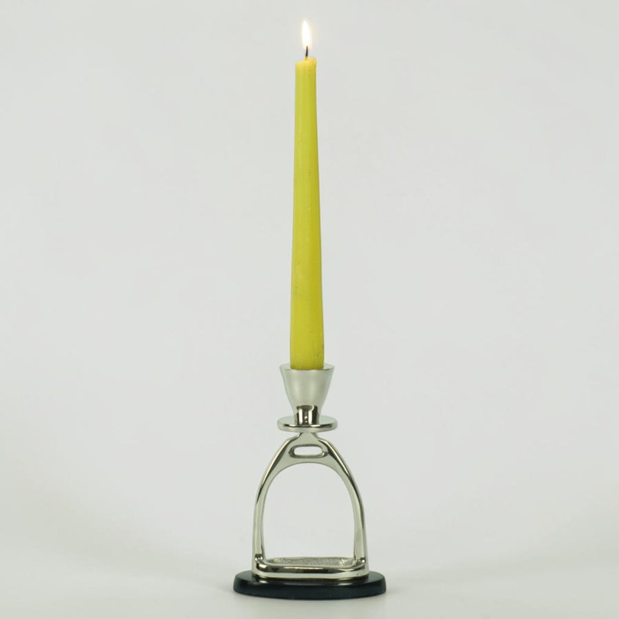 Horse Stirrup Candle Stand 6"