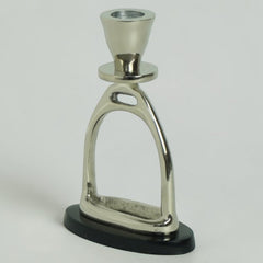 Horse Stirrup Candle Stand 6"