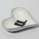 Horse Boot Bowl Acrylic Finish Heart Shape 6"
