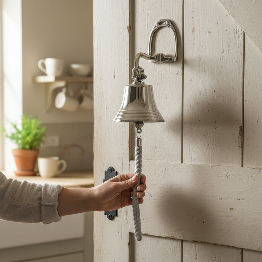 Horse Stirrup Wall Hanging Bell