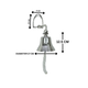 Horse Stirrup Wall Hanging Bell