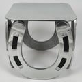 Horse Shoe Stool Side Table
