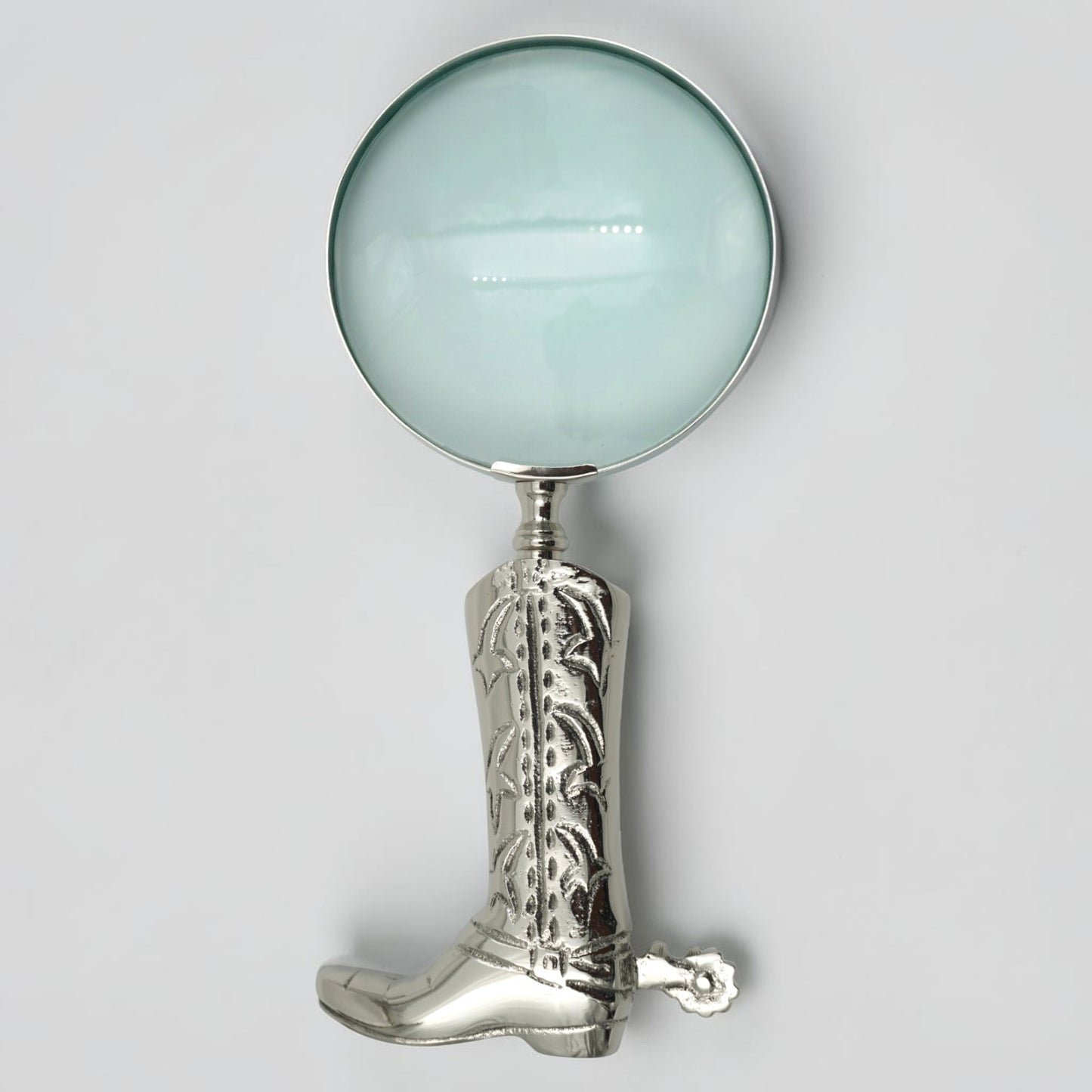 Horse Boot Spirs Magnifying Glass